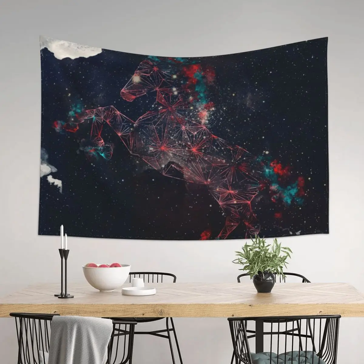 

Celestial Horse Tapestry Art Mural Room Decor For Girls Wall Hanging Decor Tapestry