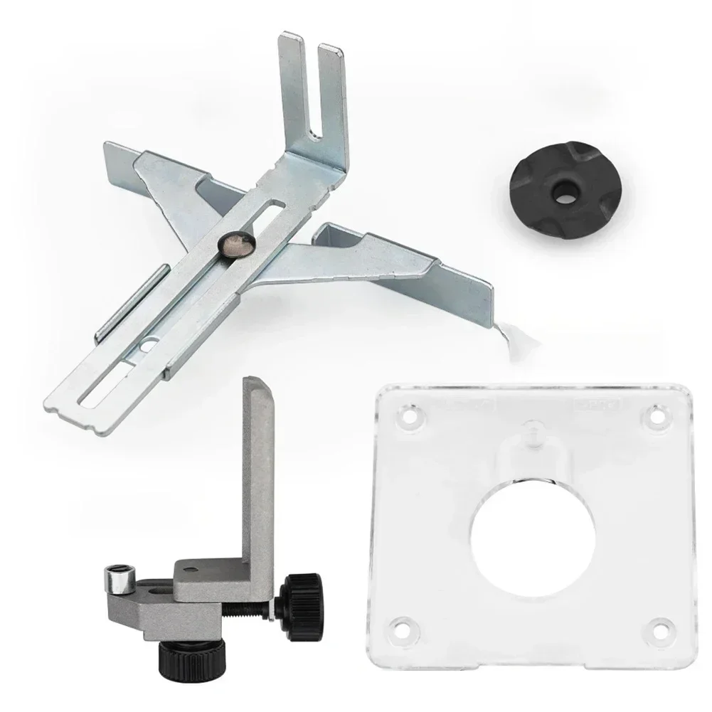Imagem -04 - Heavy Duty Router Edge Guide Template Trimmer Construído para Durar Compatível com 3701 3703 3709