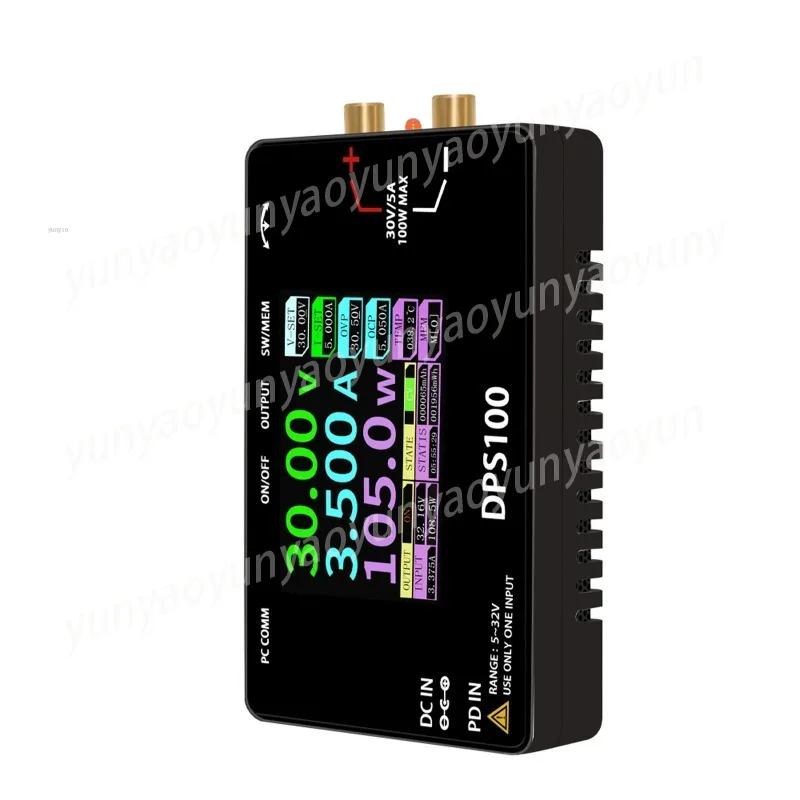 DPS100 Adjustable Voltage Regulator 30V 5A 100W Pocket Size Bench Switching Programmable Voltage Regulator Power Supply