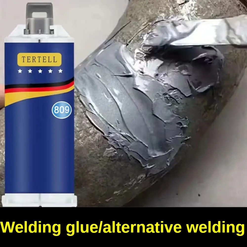 

Industrial Sealant Cold Welding Glue Soldering Supplies Heat Resistant Defect Repair Metal Repair Paste AB Caster Glue