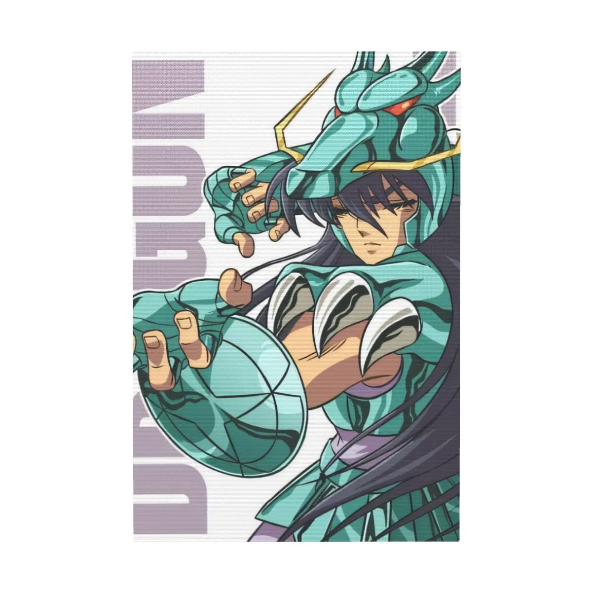 

Cool Canvas Wall Art,36x24inch ,Gothic Home Decor,Saint Seiya,Bronze Saint,Gold Saint,Seiya,Shun,Shiryu,Hyoga,Ikki,Draco Dragon