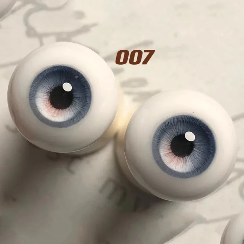 

New Doll Eyes 8/10/12/14/16/18mm for 1/4 1/6 1/8 Bjd Doll Ob11 Realistic Human Stereoscopic Plaster Eyeball Toy Doll Accessories