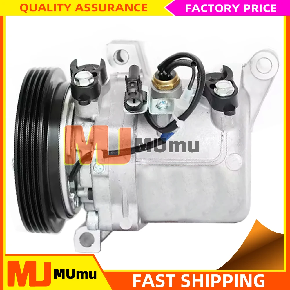 12V AC Compressor 4PK for Suzuki Jimny Petro 1.3 M13A SN413 Engine Seiko Seiki SS10 SS10V4 9520077GB2 9520177GB2 95201-69GC0