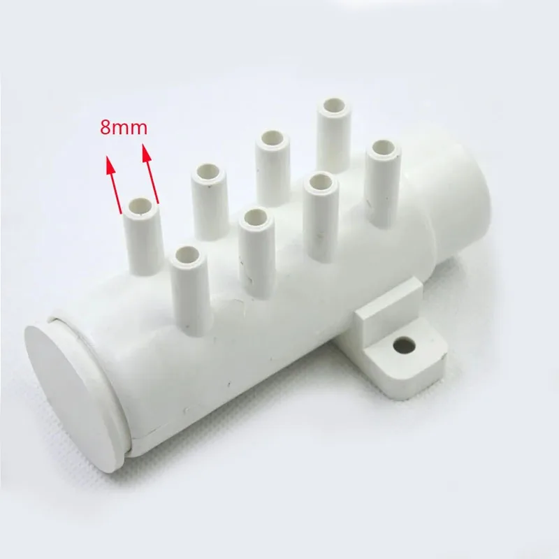 8 holes PVC air Manifold 1\