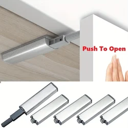 10pcs Cabinet Magnetic Push Lock, Cabinet Hardware Touch Lock, Kitchen Door Push Release Lock, For Drawer Closing Push Buckle
