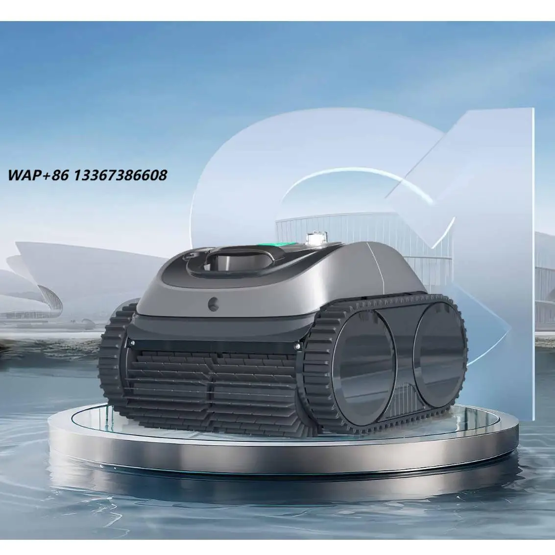 Smart Automatic High Quality Eco-Friendly Plastic Cleaning Robot Pool Vacuum Cleaner for In-Ground Swimming Pool