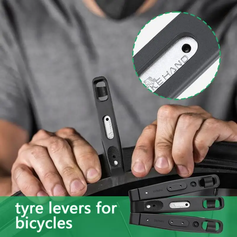 Tire Levers Mountain Bike Tire Changing Levers For Mountain Tyre Removal Non Slip Bicycles Repair Accessories For Beginners