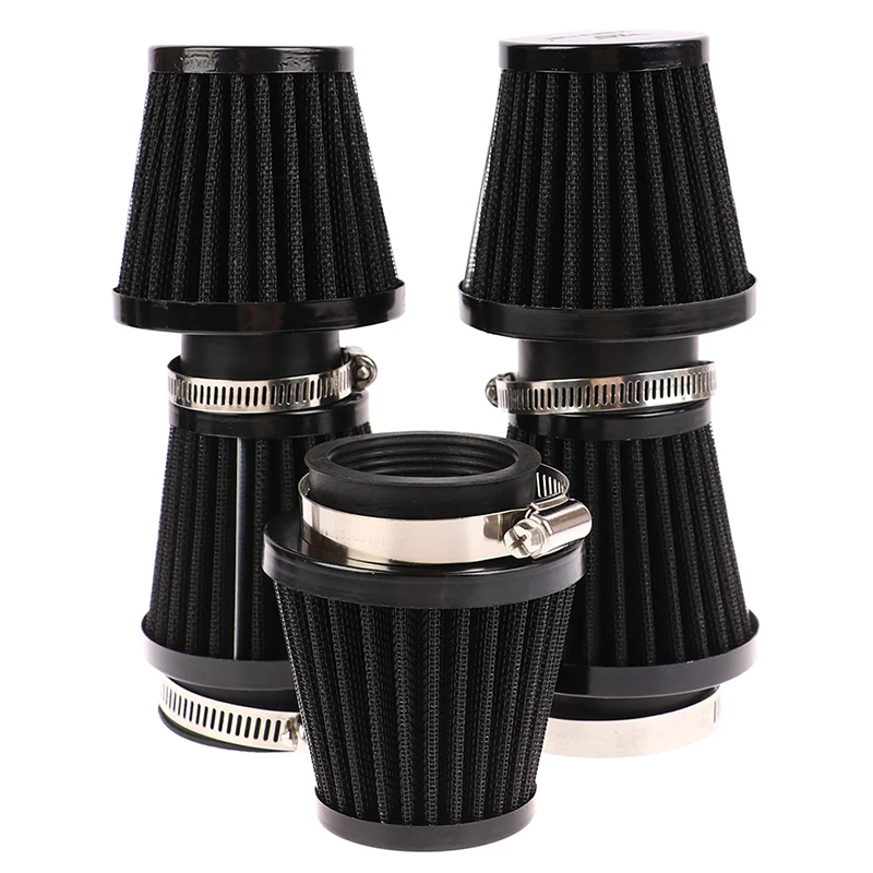 1PC Motorcycle Air Filter 35/38/42/45/50/55/58mm Universal Fit For 50cc 110cc 125cc 140cc Motorcycle ATV Scooter Pit Dirt Bike