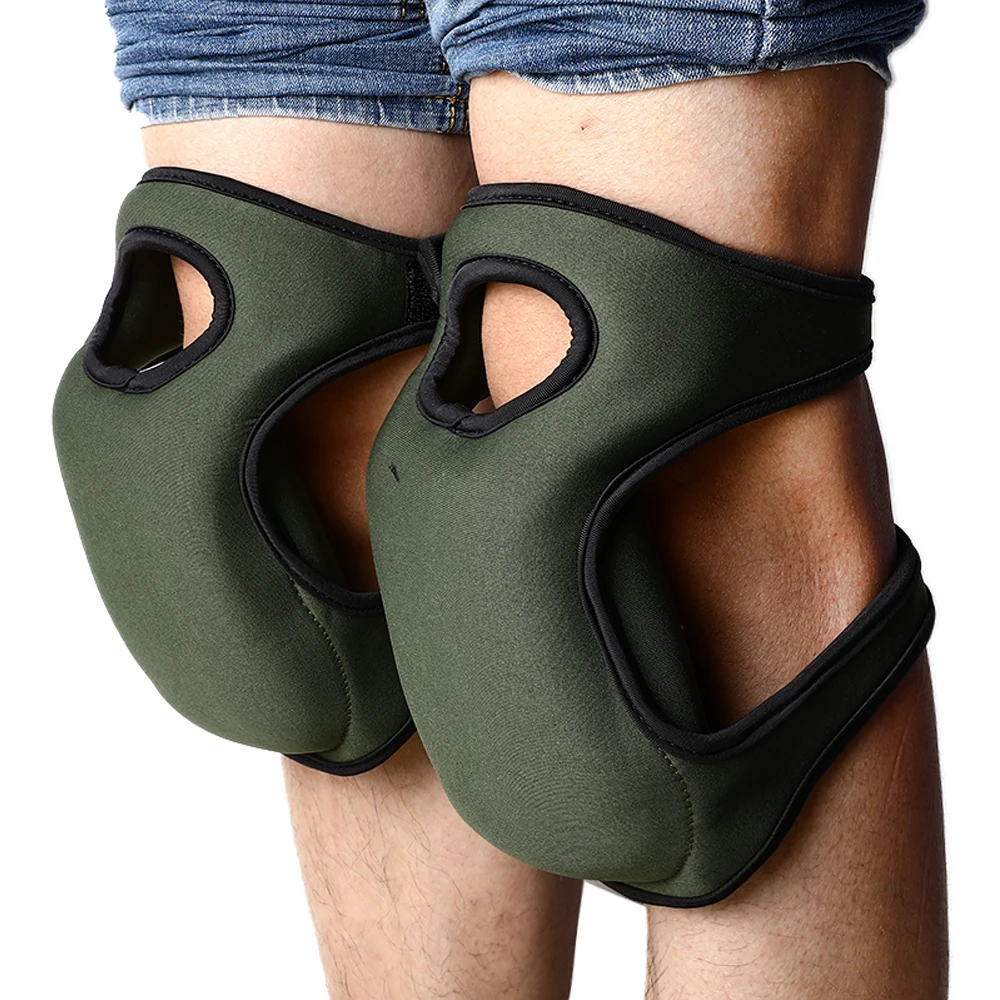 Genouillères flexibles en mousse souple, genouillères de protection, genouillères de protection, fournitures de sécurité au travail du sport,