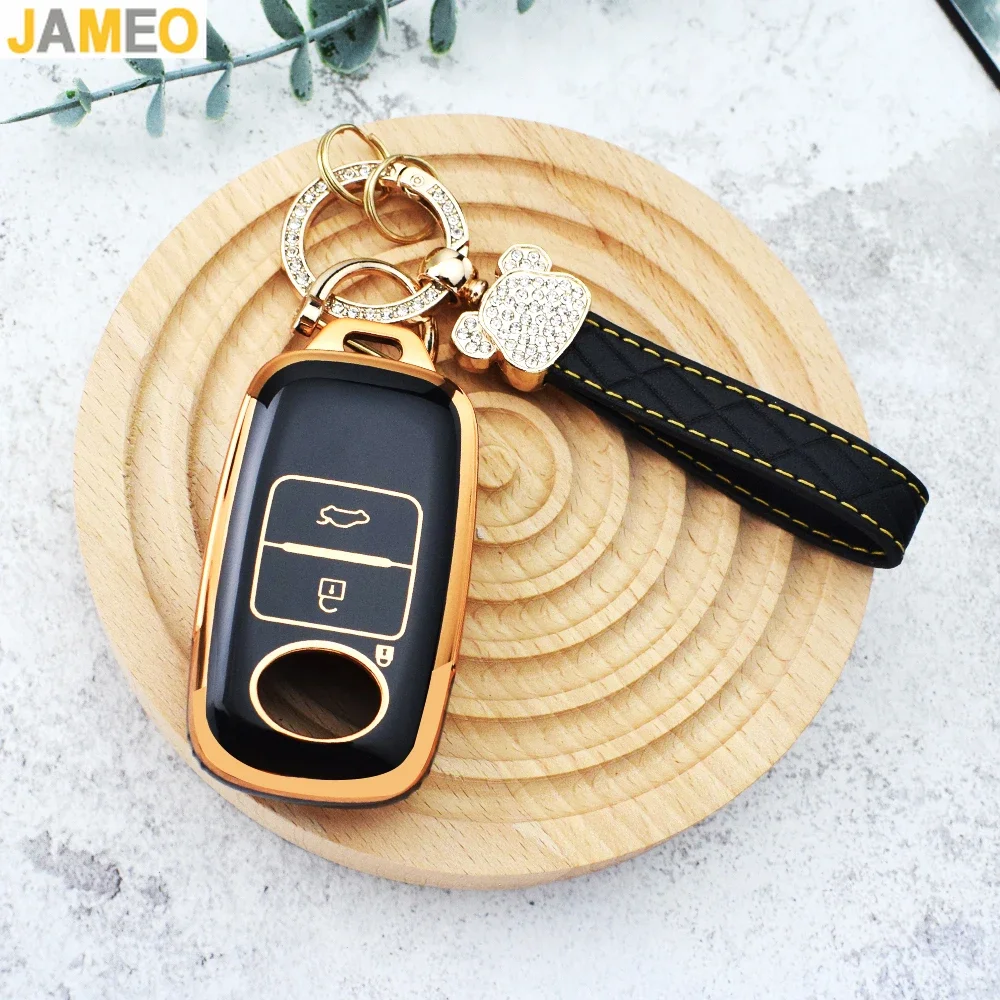 3Buttons TPU Remote Car Key Fob Cover Case for Toyota Yaris Ativ Raize Veloz Avanza Rush Perodua Daihatsu Shell Holder Protector