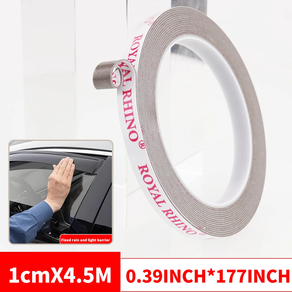 450CM Extra Sterke Dubbelzijdige Tape Kleefband Auto Speciaal Afscheurbaar Zonder Sporen Te Laat Achter, Hoge Viscositeit Montage Bevestiging Kleverig