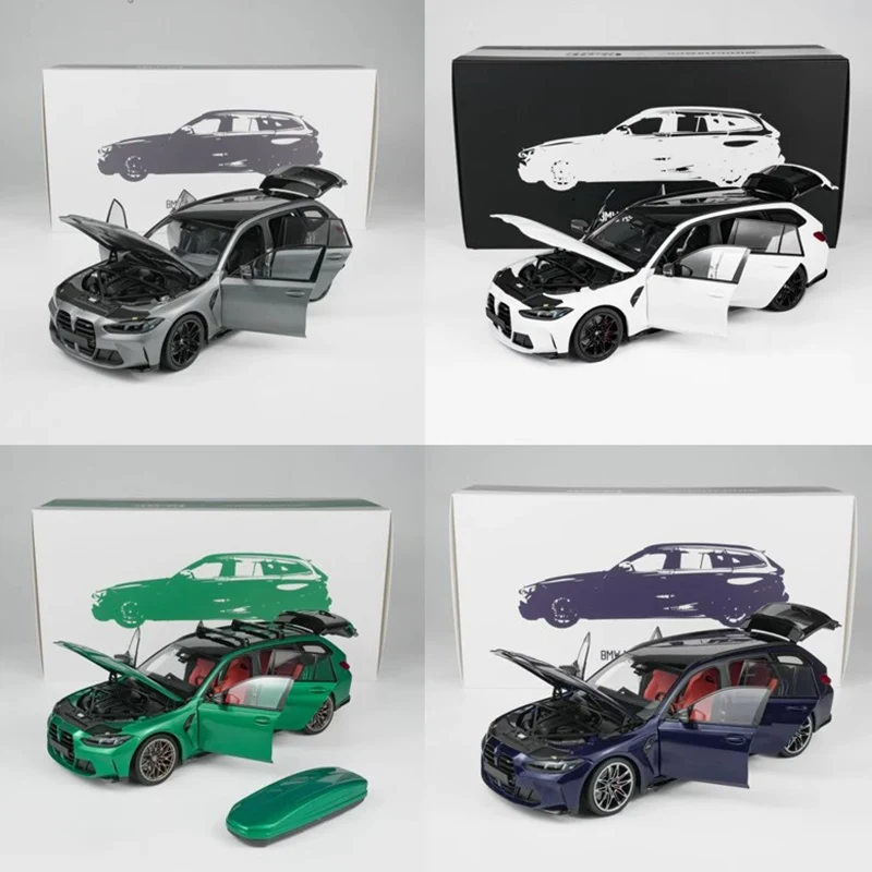 Minichamps 1:18 2024 para M3 TOURING Pot Touring Car aleación totalmente abierto modelo de coche colección regalo ornamental