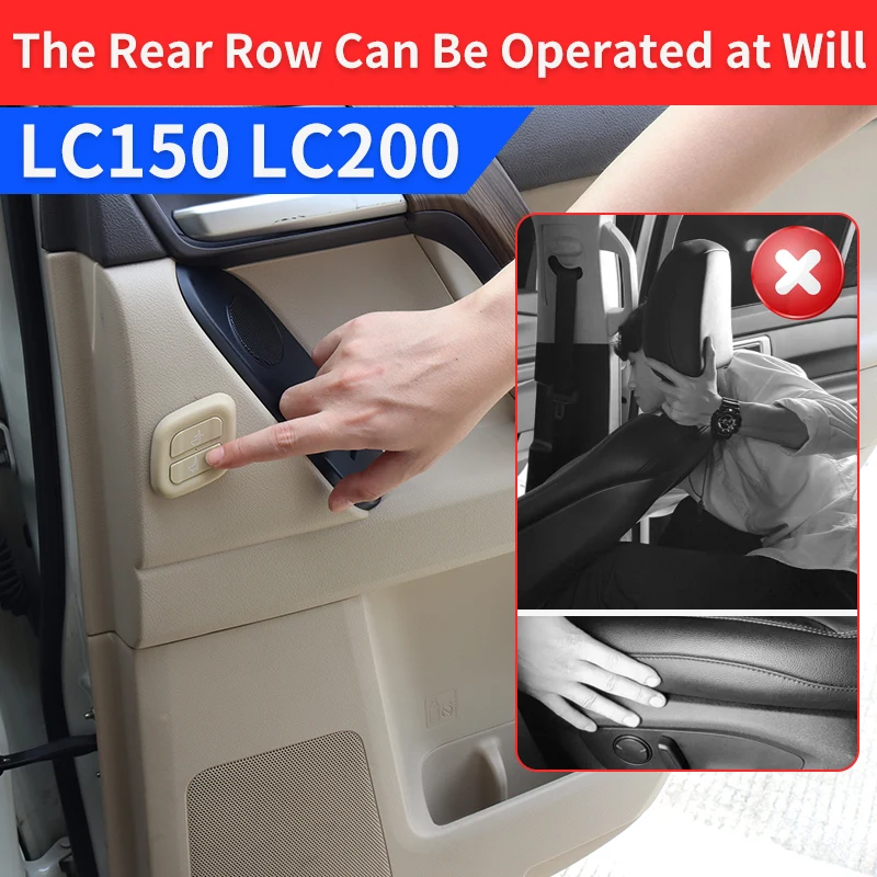 Toyota Land Cruiser Prado 150 200 Co-Pilot Seat Add Adjustable Button Wireless Link Lc150 LC200 Power Seat Boss Button