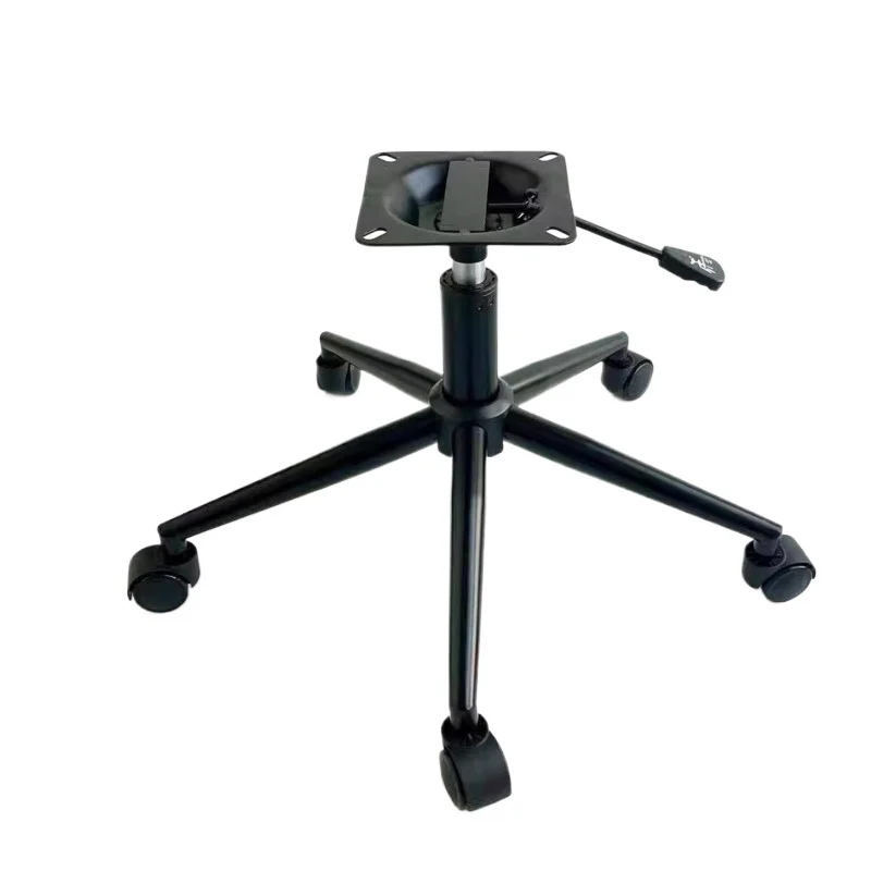 

Black Five-star Foot Computer Chair Base High Stretch Widened Thickened Chair Accessories Chassis Pulley