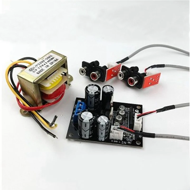 ไวนิล Phono Amplifier Preamplifier Board JRC2150BBE ไวนิล Turntable MM MC แผ่นเสียงร้องเพลง Treble Bass Effect กระบวนการ