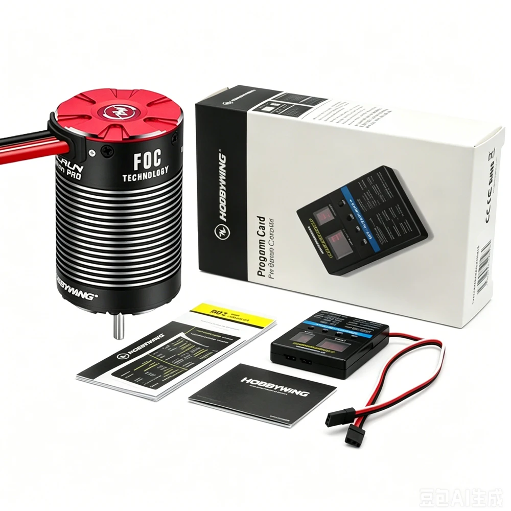 Hobbywing QuicRun Fusion Pro-Elite-2300KV 2-3S Sensored Waterproof FOC Integrated Power System For 1/10 1:10 RC Crawler Truck