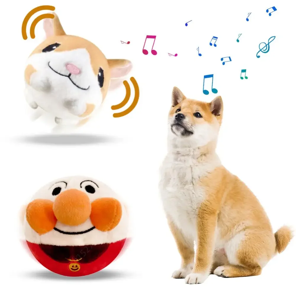 NEW Pet Plush Doll Ball Talking Interactive Toy Accessories Bounce Pet Recreation Dog Electronic Pet Toy Dog Leisure Supplies