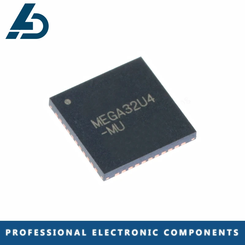 5-10PCS ATMEGA32U4-MU QFN-44 8-bit microcontroller chip 16MHz