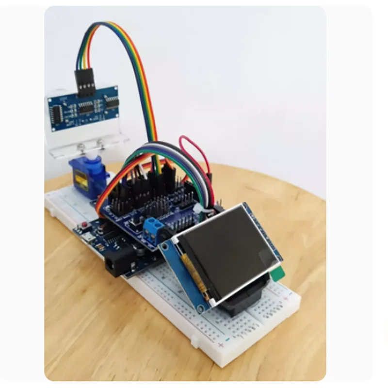Imagem -02 - Arduino Simulação Radar Maker Ultrasonic Decoração Kit de Aprendizagem para Alunos do Ensino Médio Diy