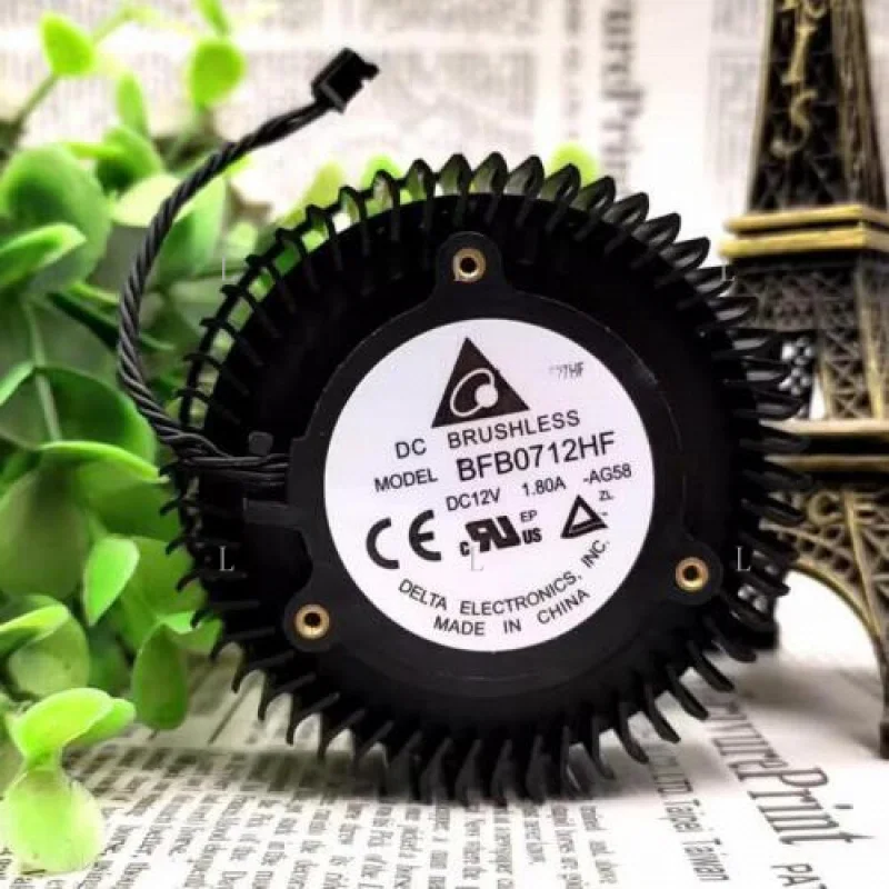 

L 1 шт. для DELTA BFB0712HF охлаждающий вентилятор 12 В EVGA BFB0712HF серверный вентилятор охлаждения драйвера
