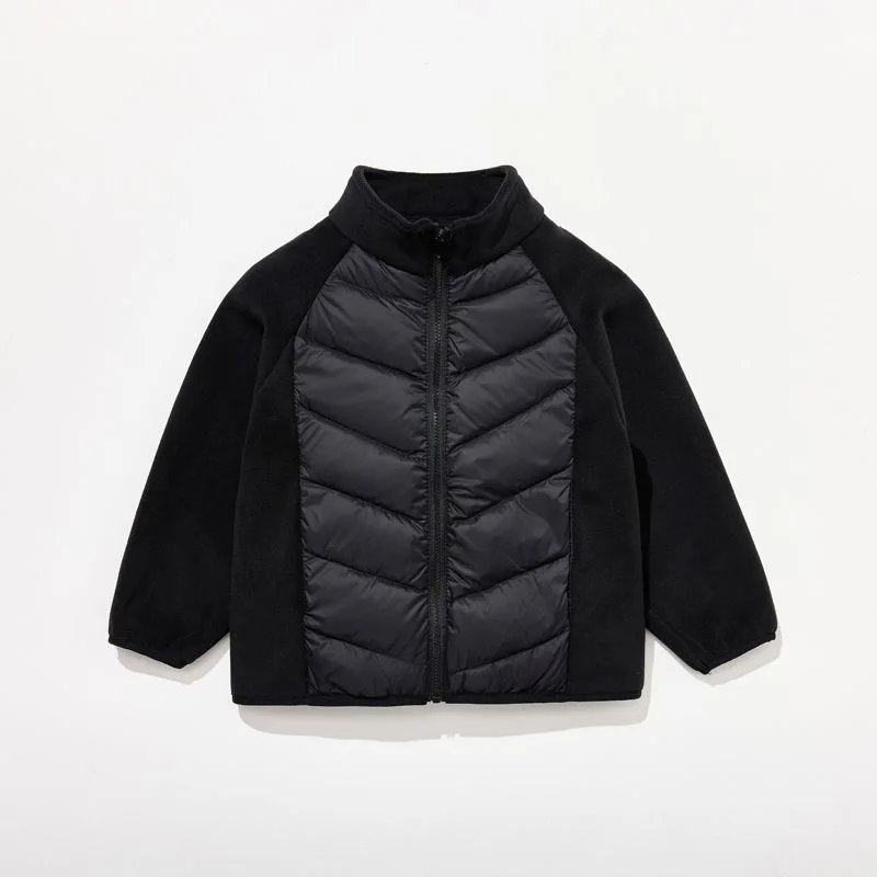 Intelligence Movement Down Jacket 90% White Duck Down Figure Skating Coat for Kids