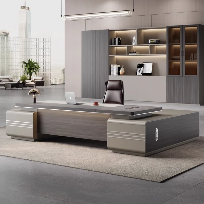 

Corner Desk Study Boss Table L Motion Desk Height Adjustable Gamer Cabinets Office Furniture Bureaux De Travail Machine Room Des