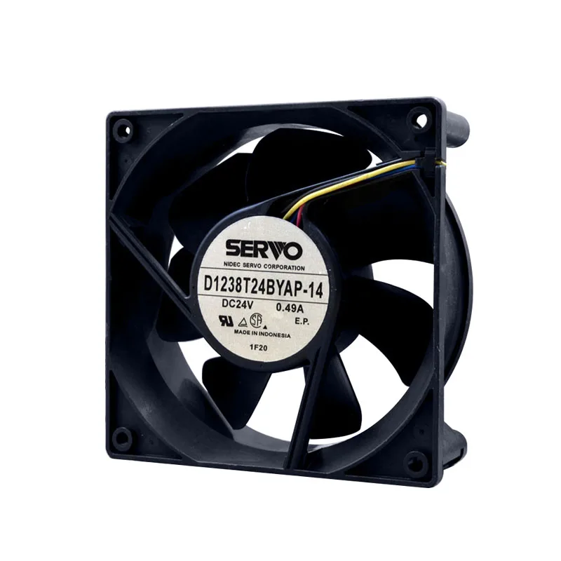 

NEW ORIGINAL D1238T24BYAP-14 24V 0.49A 12038 120*120*38mm 12cm COOLING FAN RADIATOR