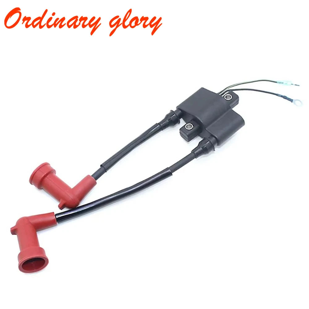 3G2-06040 Ignition Coil For Tohatsu Mercury Engine 25 30HP 160643 with Plug Cap 8M0047311 Accessories Replaces Parts