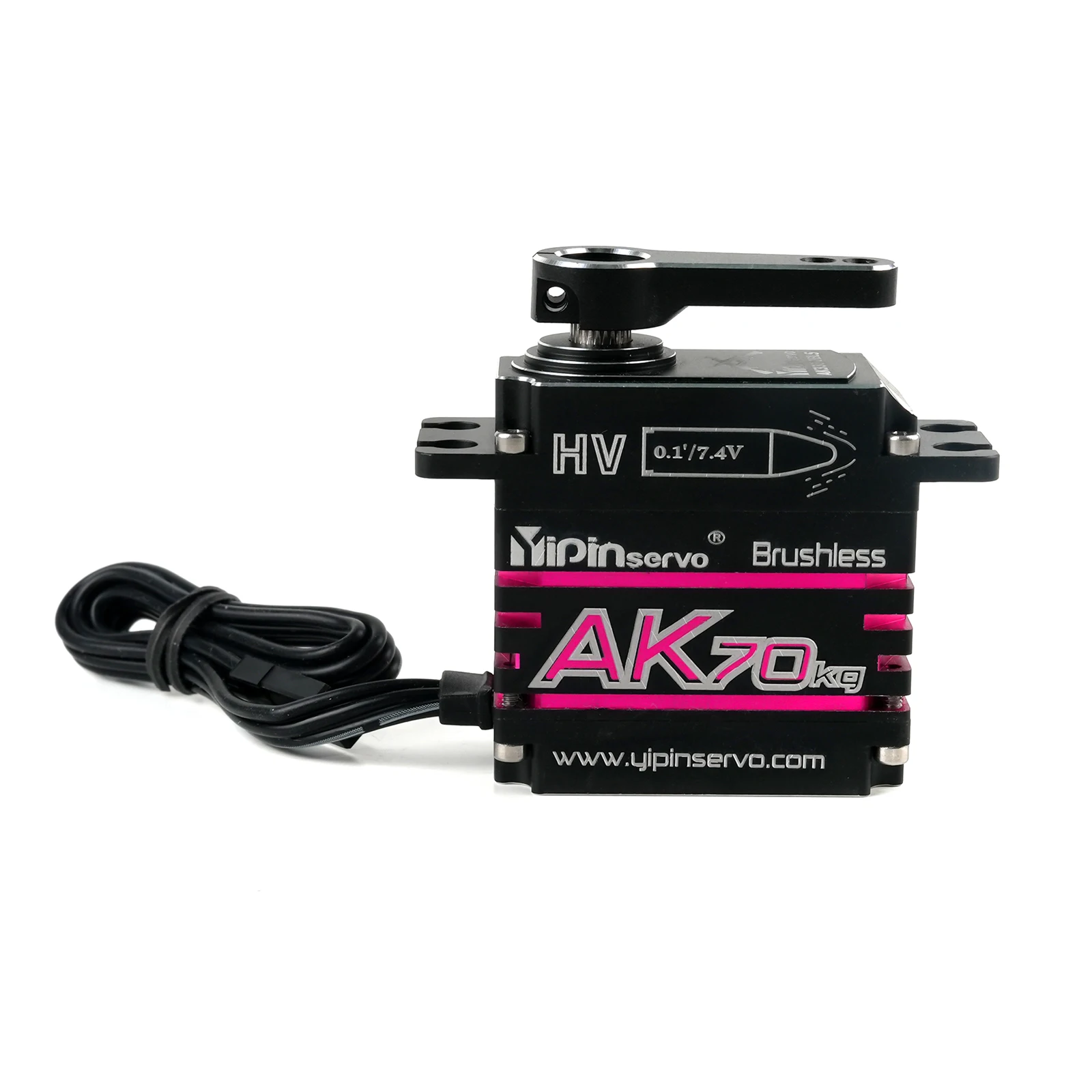 AK70 70KG Digital Servo Brushless Motor High Torque IP68 Waterproof 180 Degree Angle Servos for 1/8 1/10 RC Crawler Car DIY