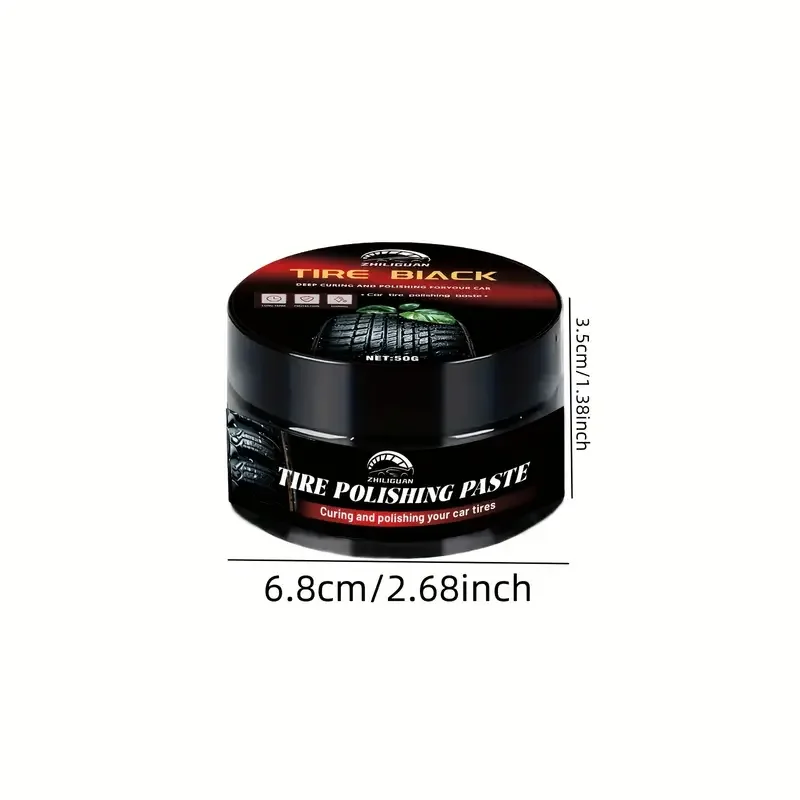 ZHILIGUAN Tire Polish - General Motors Tire and Plastic Repairer, Car Interior and Panel Renewal Wax Coating, Tire Gloss
