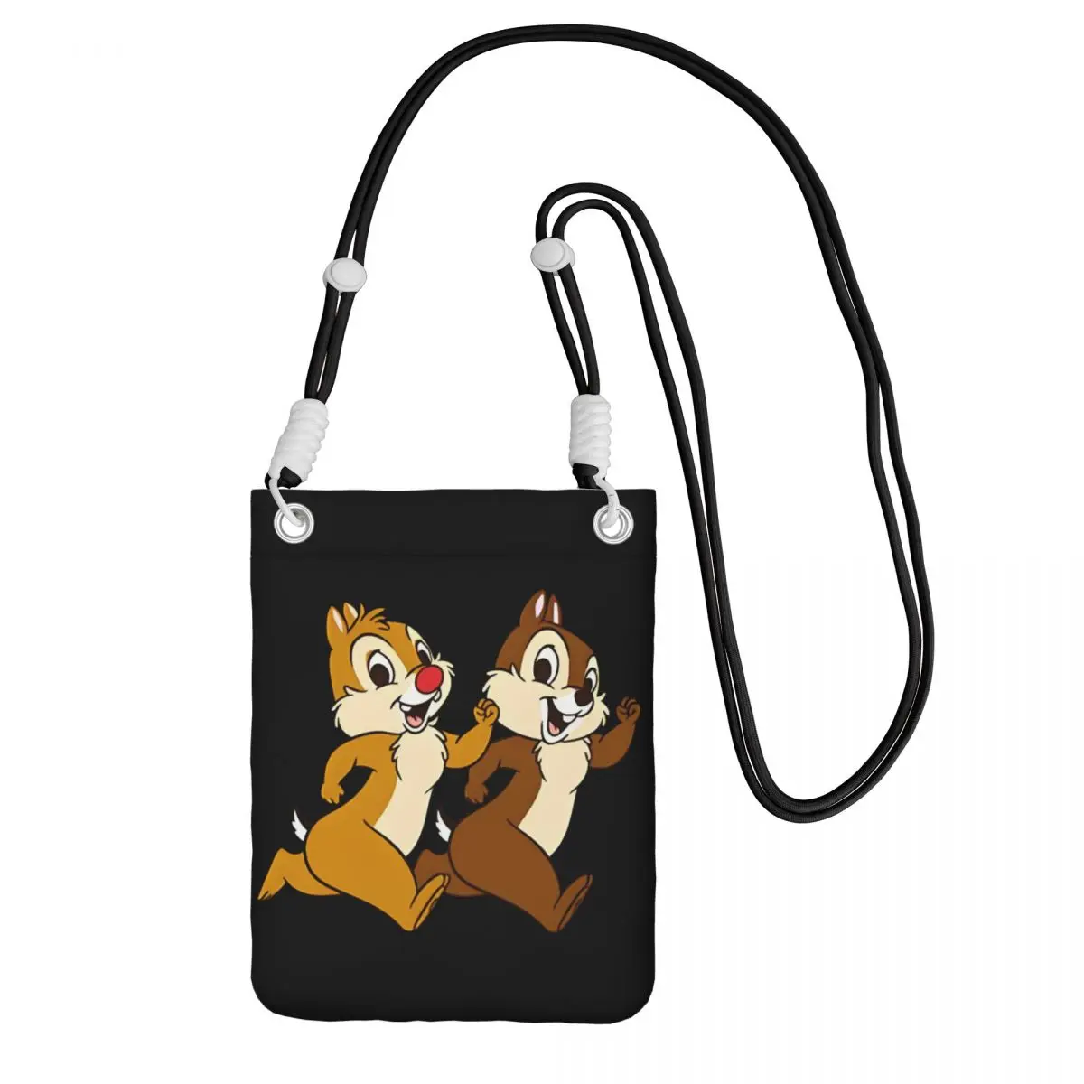 

Custom Chip 'n' Dale Mobile Phone Bag Women Men Fashion Animation Shoulder Crossbody Bag Suitable Coin Purse Mini Purse Wallet