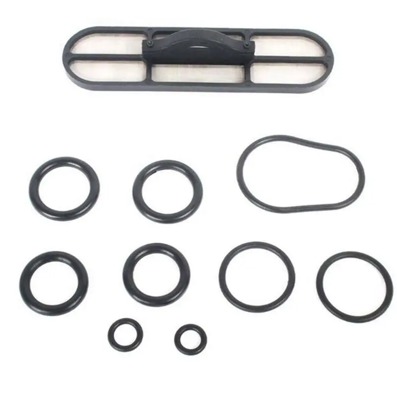 NEW HOT In Stock-6.0L Engine Oil Cooler Kit 3C3Z-6A642-CA 3C36A642CA For Ford F-250 F-350 F-450 F-550 03-07 E-350 E-450 Oil Radi