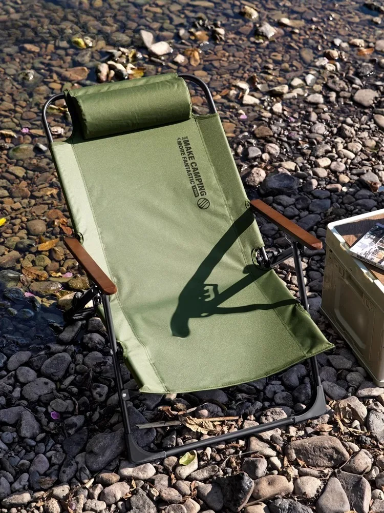 

Sillas De Camping Plegables Modern Simple Portable Recliner Outdoor Folding Beach Chair Travel Camping Stool Кресло Для Рыбалки