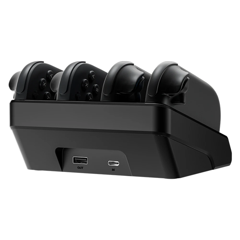 Зарядное устройство контроллера с RGB-подсветкой, зарядная док-станция, подставка для зарядного устройства для Nintendo Switch2, аксессуары Joy-Con