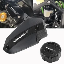 For Kawasaki Vulcan S 650 s650 VN650 2017-2020 Motorcycle CNC Front & Rear Fluid Reservoir Cover Cylinder Reservoir Brake Cap