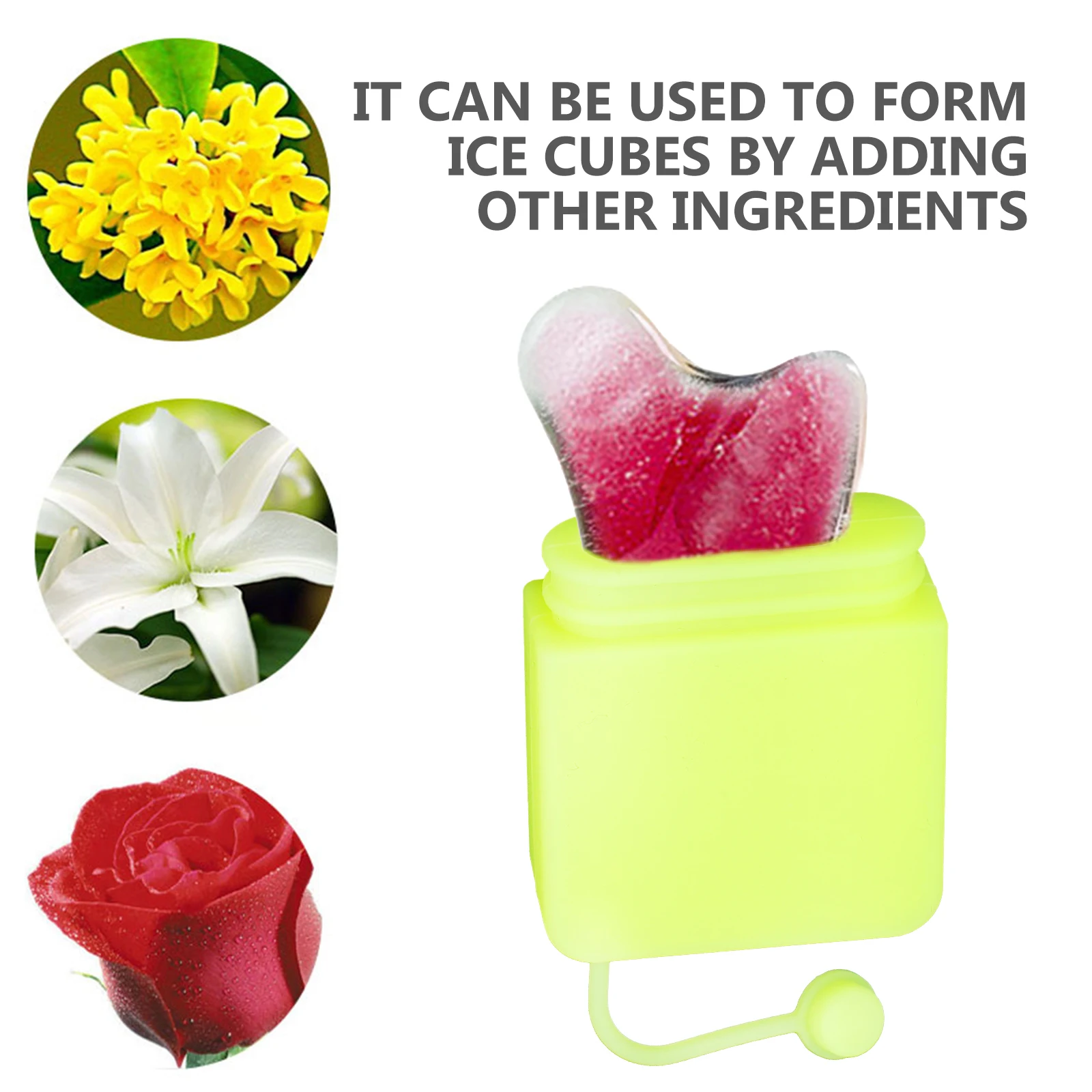 Silicone per il viso Strumento per massaggio facciale portatile delicato sulla pelle Raffreddamento Sollievo Gonfiore Rossore Strumento per la cura della pelle