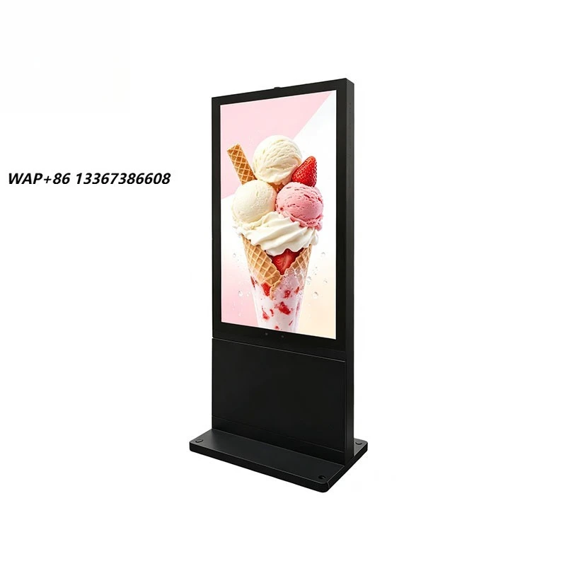 Digital Signage Advertising Display High-Brightness Indoor LED Posters Floor Standing Full Color Commercial HD Displays