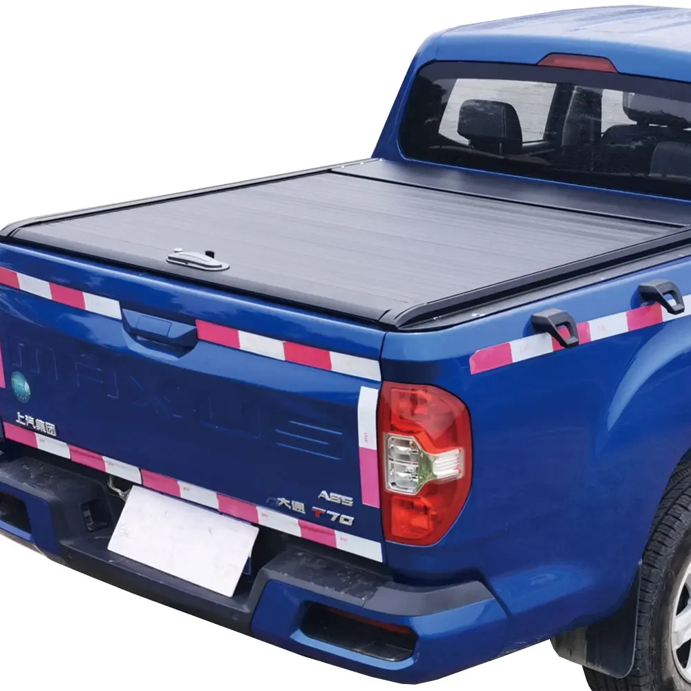 

Truck bed cover Manual Roller cover Aluminum alloy waterproof Tonneau cover for Jac T8 dual cab short bed