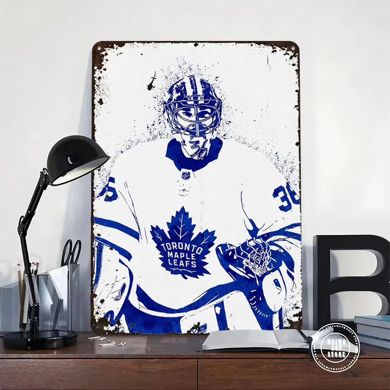 Jack Campbell Painting Printed Posters Customizable Wall Art Retro Vintage Metal Tin Signs for Home Room Custom Sign Desk Decor