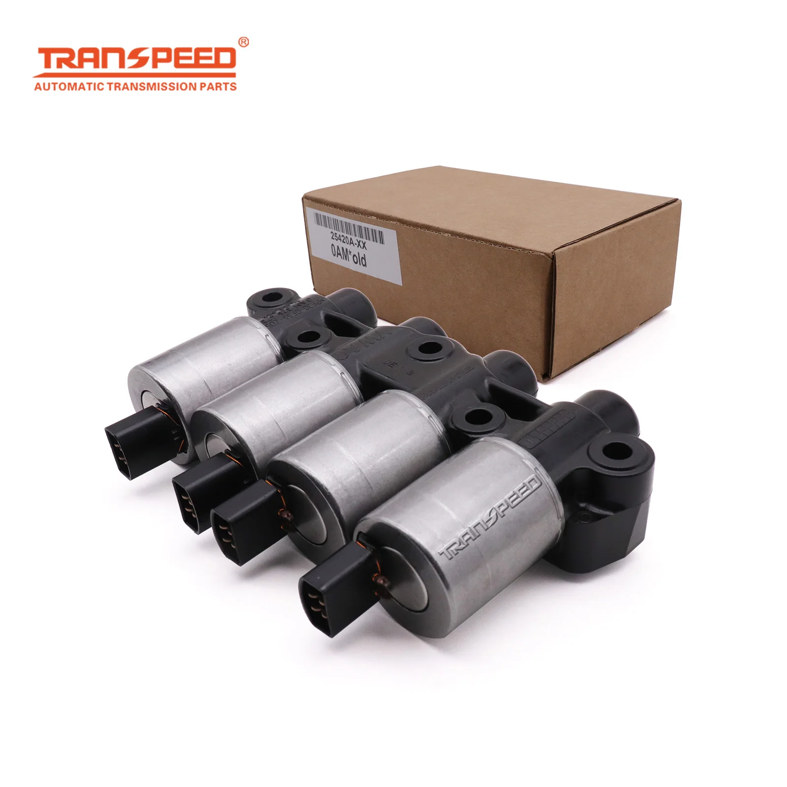 TRANSPEED 0AM DQ200 DSG Automatic Transmission Solenoid Valve Kit Generation 4 Pieces for VW SEAT SKODA