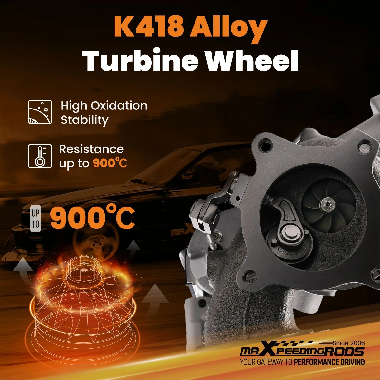 RHF5 Turbo for Audi A4 A5 A6 A7 Quattro Q5 2.0 TFSI 2012-2018 19 20 Turbocharger