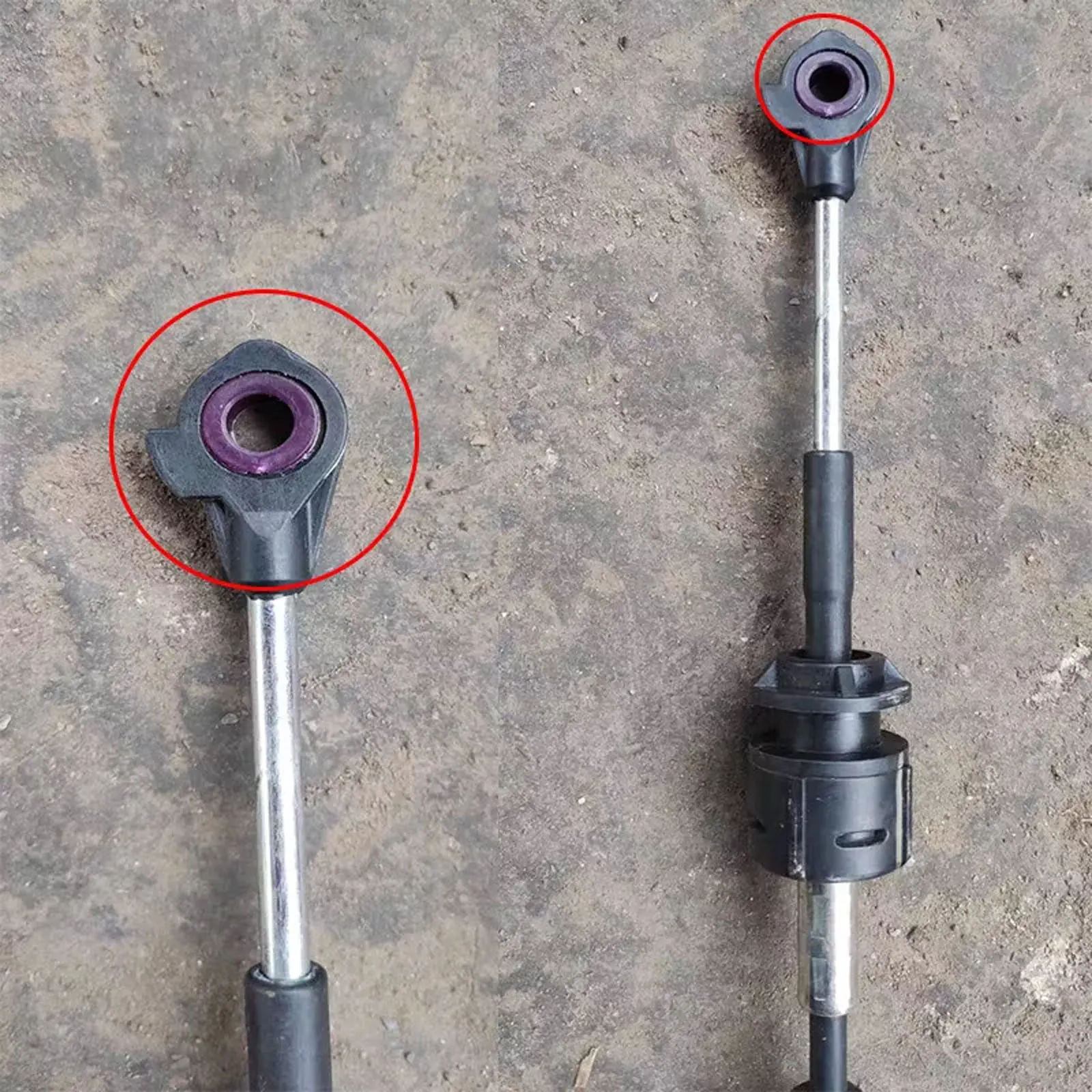 AT Shift Shifter Cable Bushing with Washer Linkage Ends Grommet