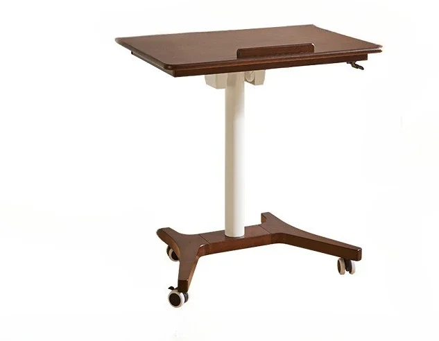

Solid wood lifting computer desk, removable, bedside, desk, office workbench