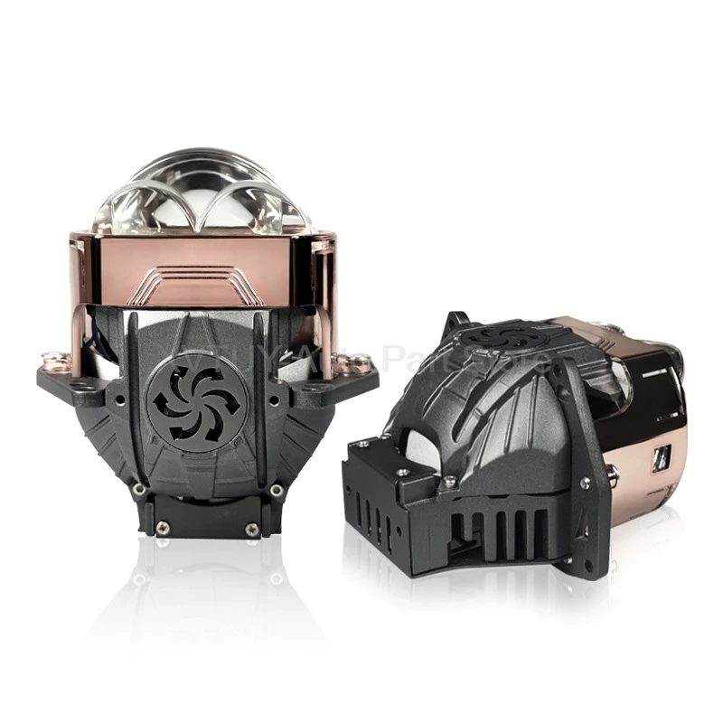 

G3 Square Car LED Lens Dual Direct Laser Headlight High Power High Brightness Durable Aluminum Material Fit Various Vehicles