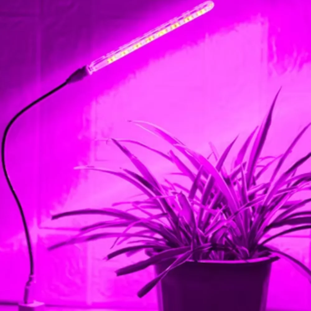 USB 5V LED Plant Grow Light Full Spectrum Lamp Blue Red Indoor Greenhouse for Plants Flowers Vegetable Hydroponic Bar Light