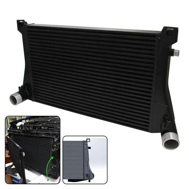 Upgrade Intercooler For Audi A3/S3 / VW Golf GTI R MK7 EA888 1.8T 2.0T TSI Black / Silver