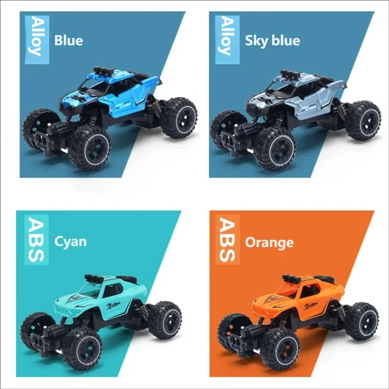 Durable Alloy RC Crawler Model Rechargeable Electric Off Road Vehicle Fashion Play Gift For Young Boys Kids Holiday Present