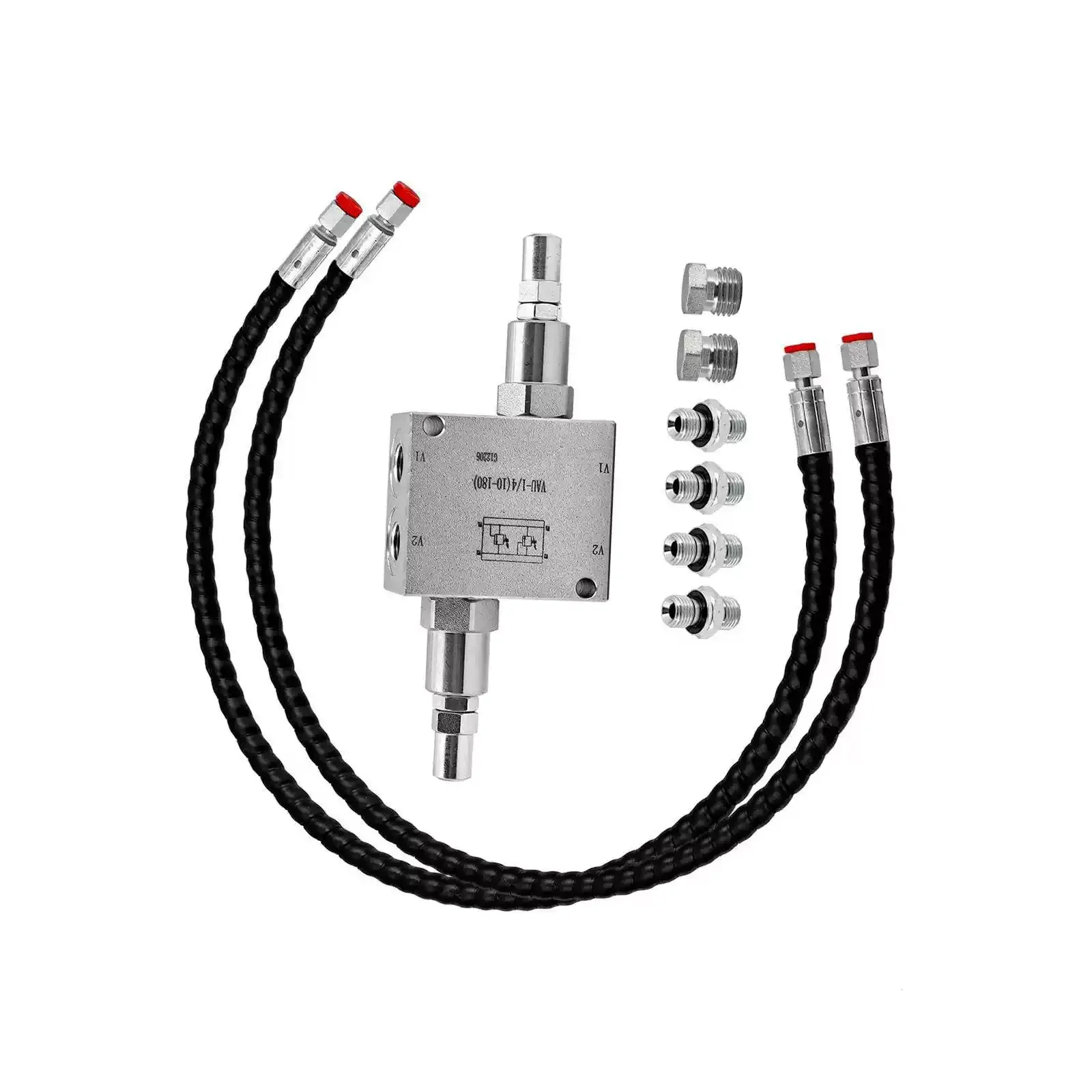 Vehicle Accessory for Construction Mini Excavator Hydraulic Spare Cushion Valve Kit Durable Steel Valve Professional