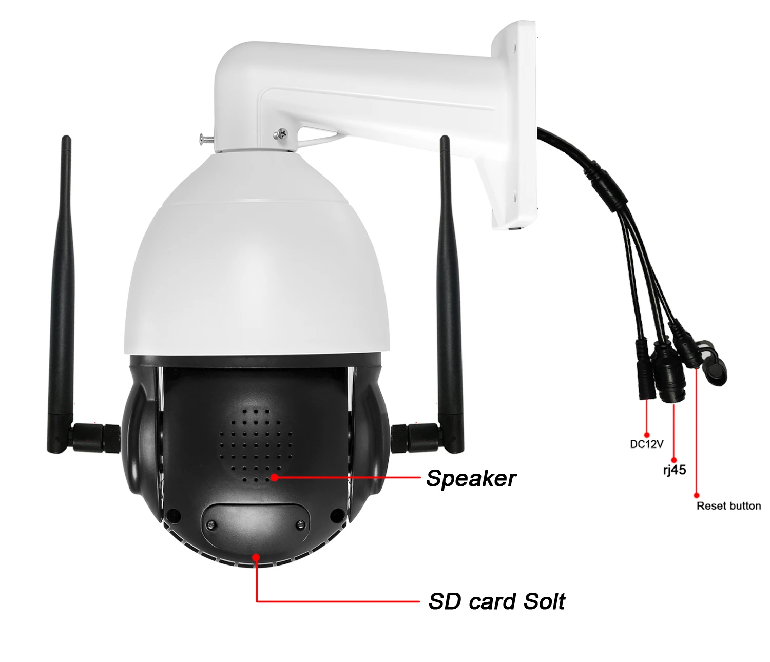 Imagem -04 - Câmera de Segurança ip Ptz Colorida Zoom Óptico 90x Rastreamento Automático Camhi H.265 Mais 8mp 4k Imx415 Áudio 256g Rotação de 360 ° Alarme ai Wifi Ptz