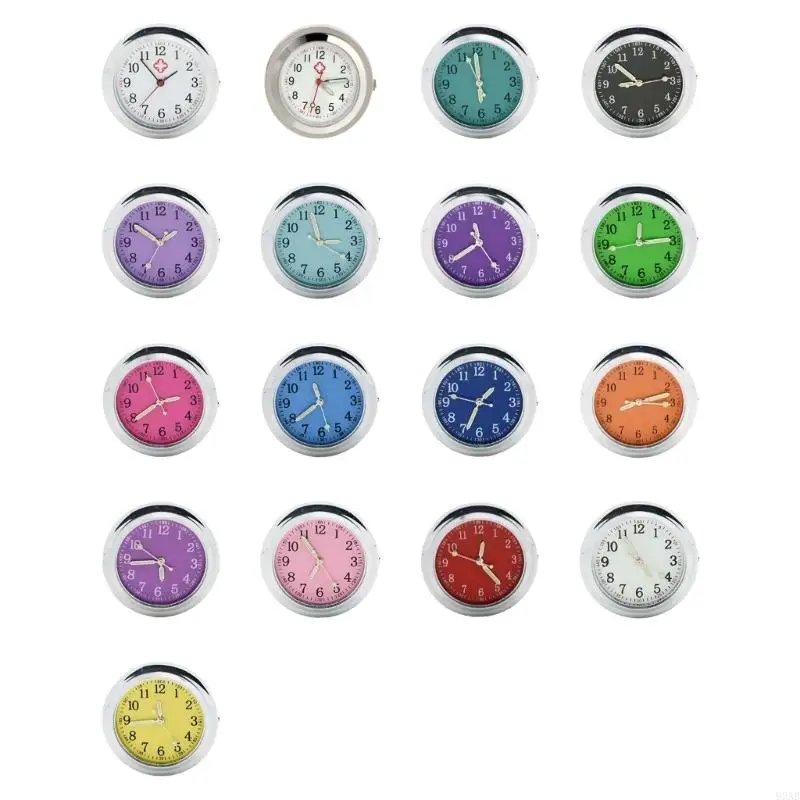 

95ab мягкий и легкий круглый сплав с кварцевым движением идеально подходит для медсестер и ежедневной одежды